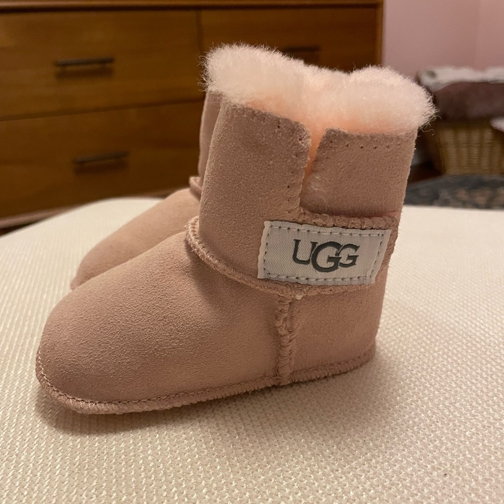 UGG Baby Erin Boots Pink. Infant Size Small 2-3 Months